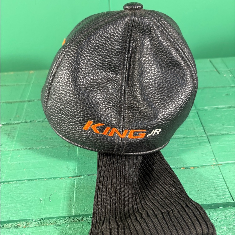 Black and Orange Golf Club Cover - Picture 4 of 6